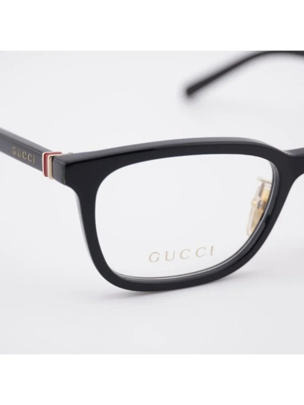 Gucci GG2002OJ 001 Eyeglasses Black 53mm Rectangle Frame